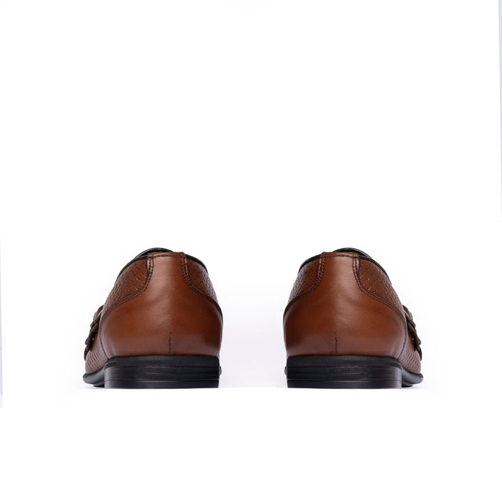 Mocasín River pro muže z pletené kůže