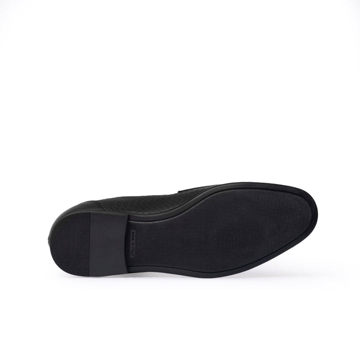 Mocasín Ancho pro Muže z Tkané Kůže