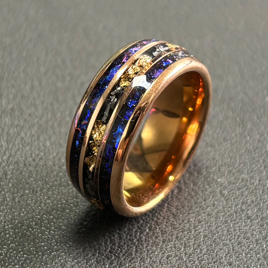 Zlatý prsten Royal Stone pro muže