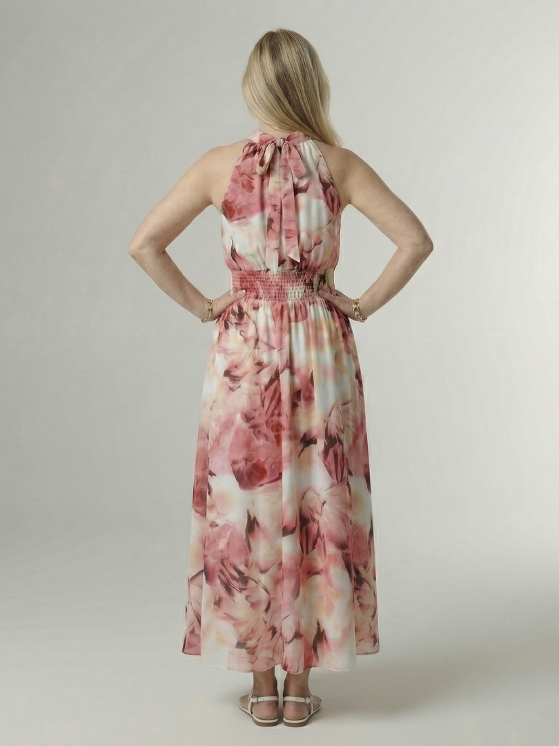 Beatriz™ | Midi šaty s halter výstřihem
