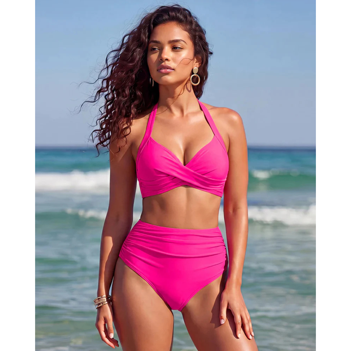 Karolína – 2v1 tvarující bikiny s vysokým pasem