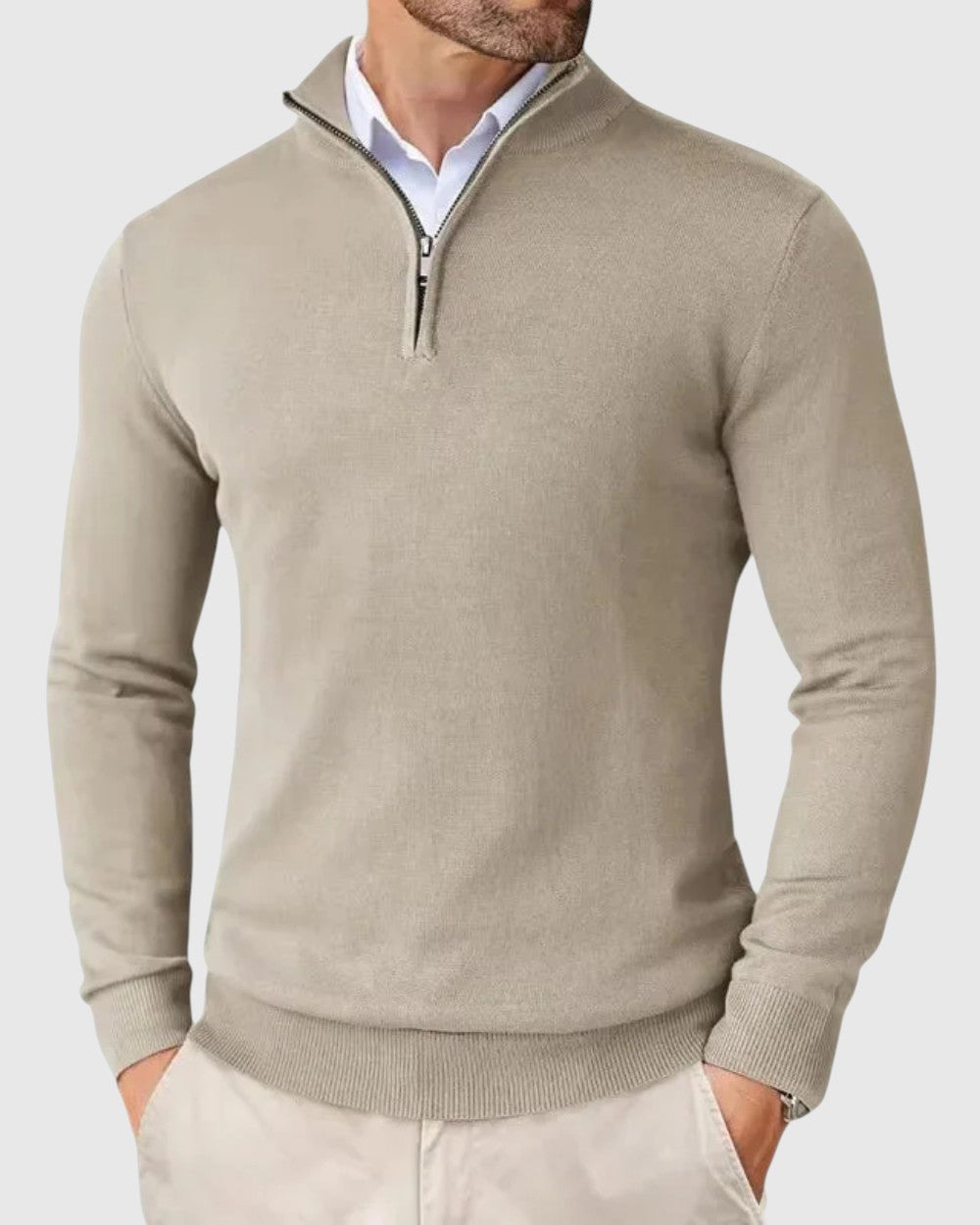 Bohumil | Camisola s zipem Romeu