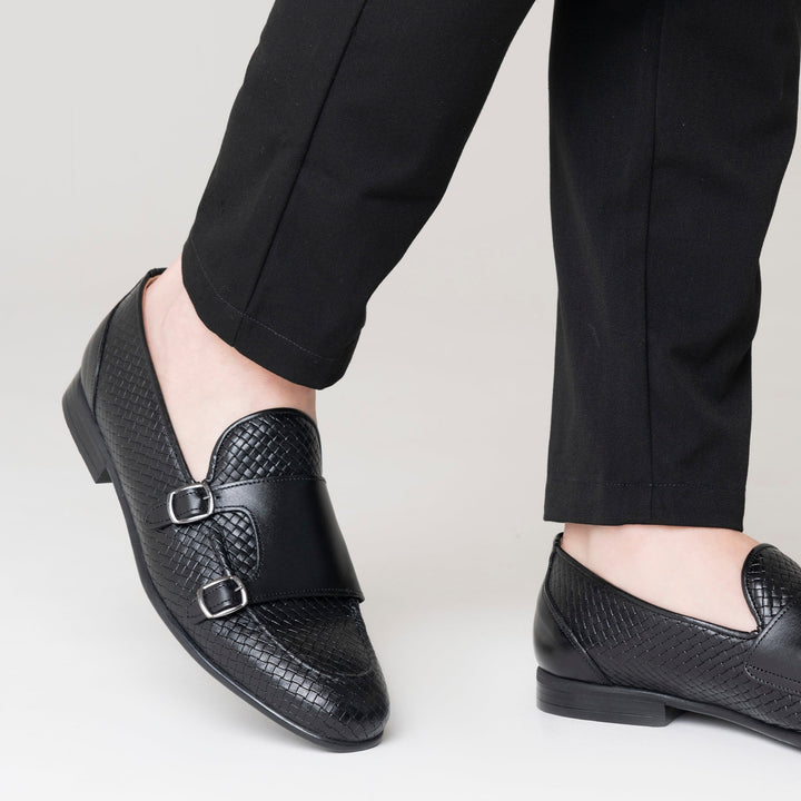 Mocasín River pro muže z pletené kůže