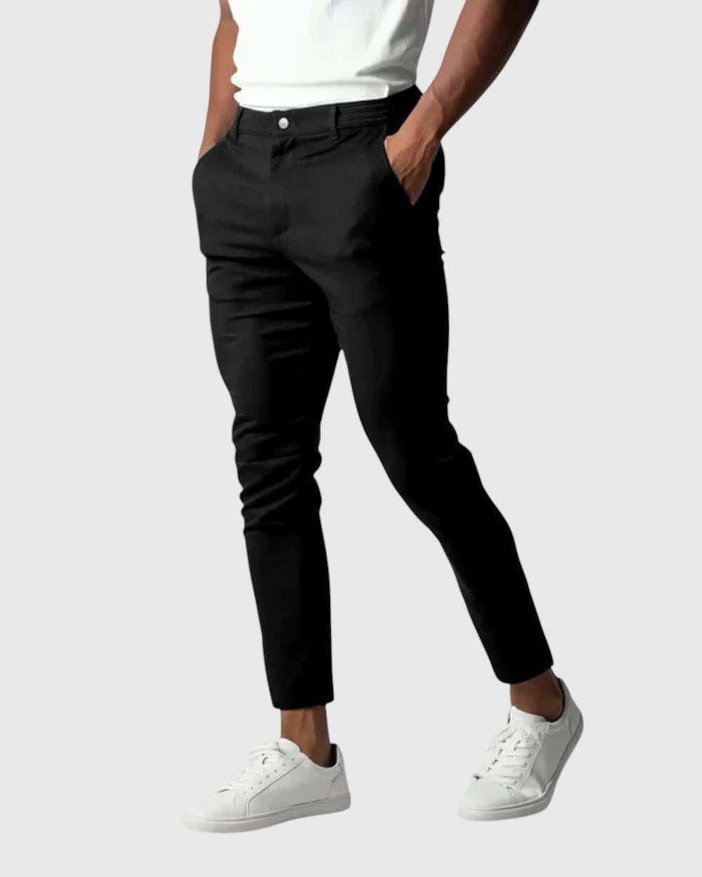 Romanek | Kalhoty Elio Stretch z bavlny