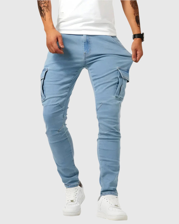 Vasil | Kalhoty Marino Cargo Stretch