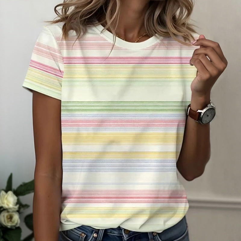 Šárka - T-shirt às riscas