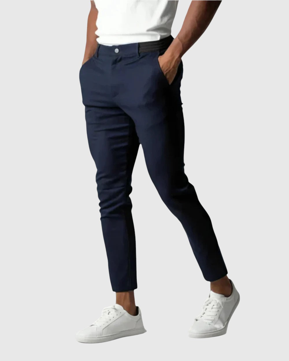 Romanek | Kalhoty Elio Stretch z bavlny