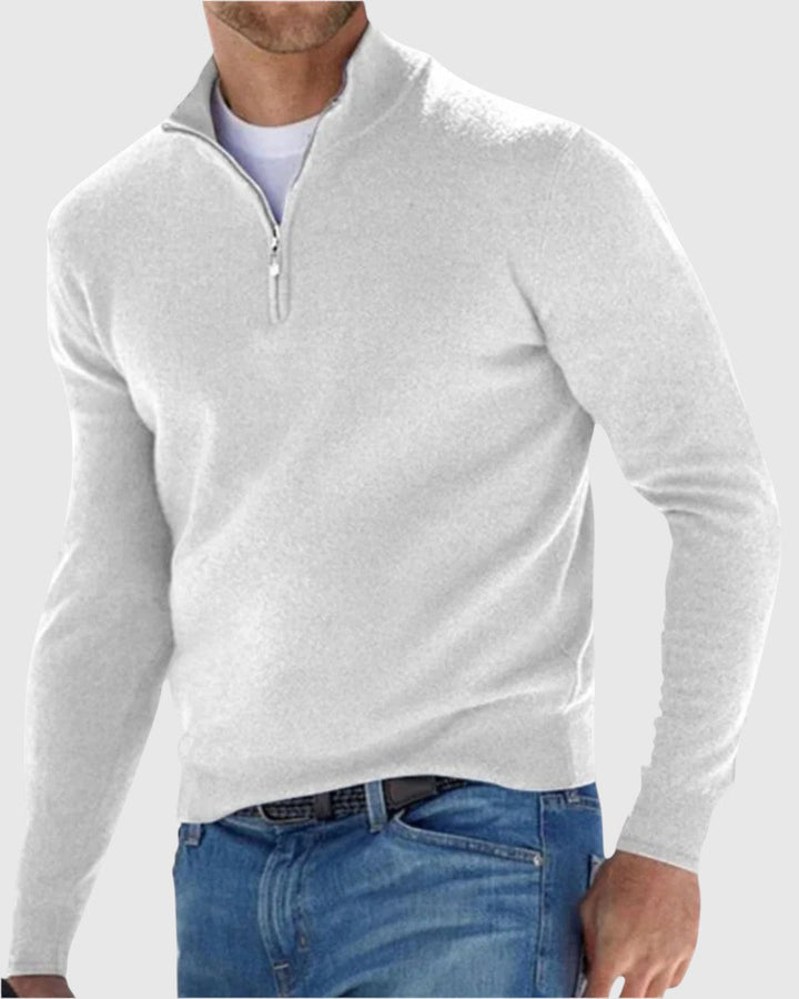 Lukášek | Elegantní svetr se zipem