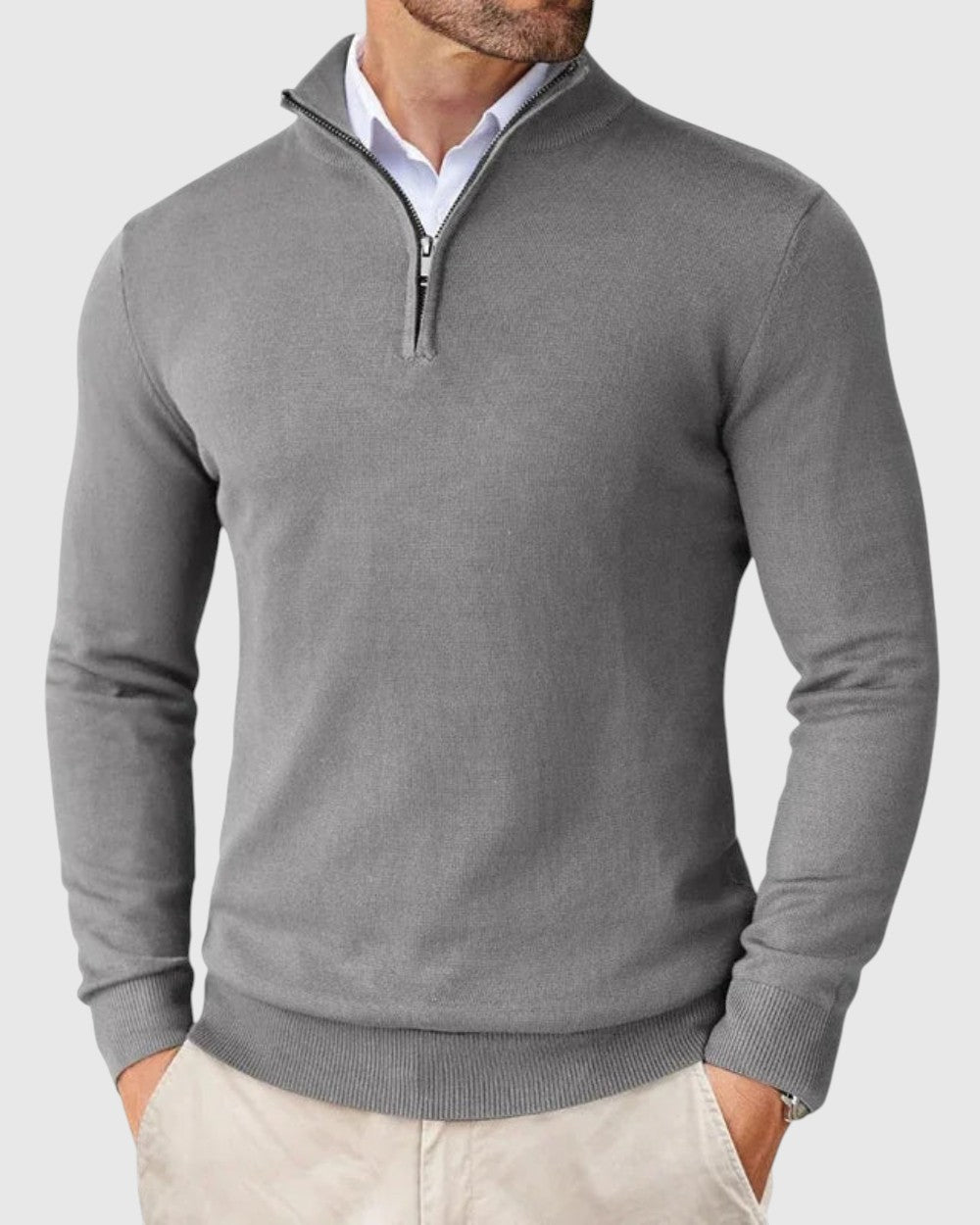 Bohumil | Camisola s zipem Romeu