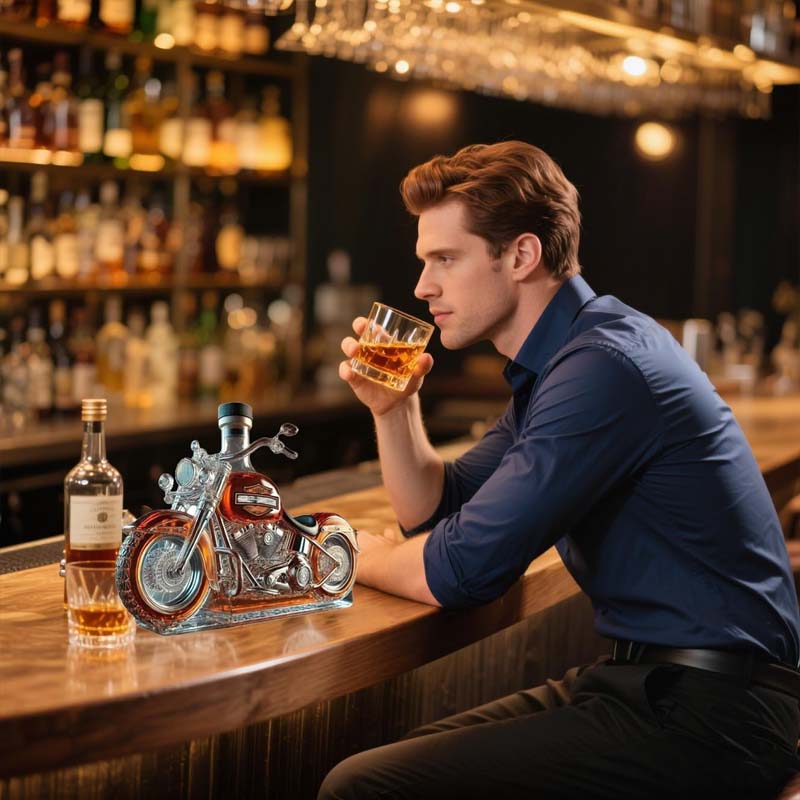 Limitovaná edice - Harley Whisky lahev