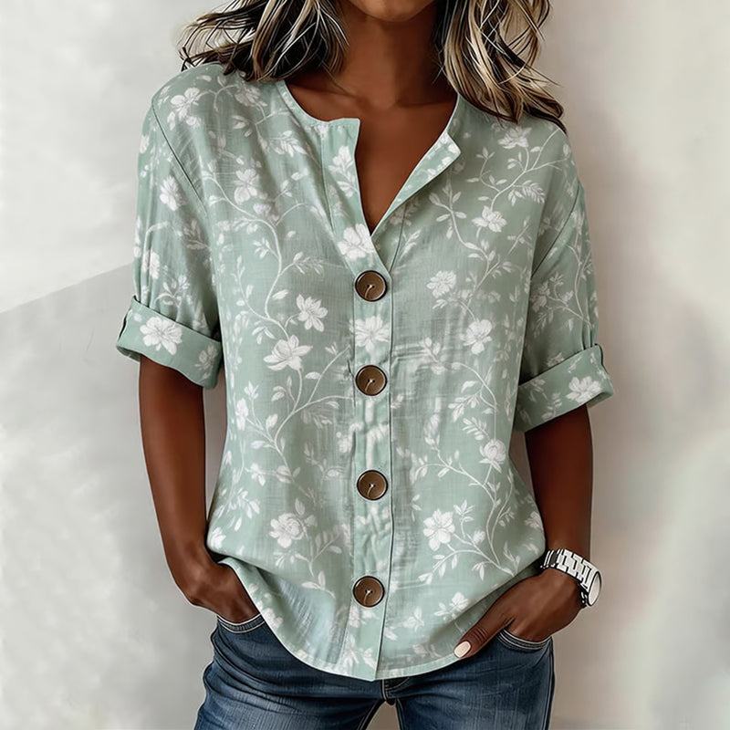Anežka - Blusa floral