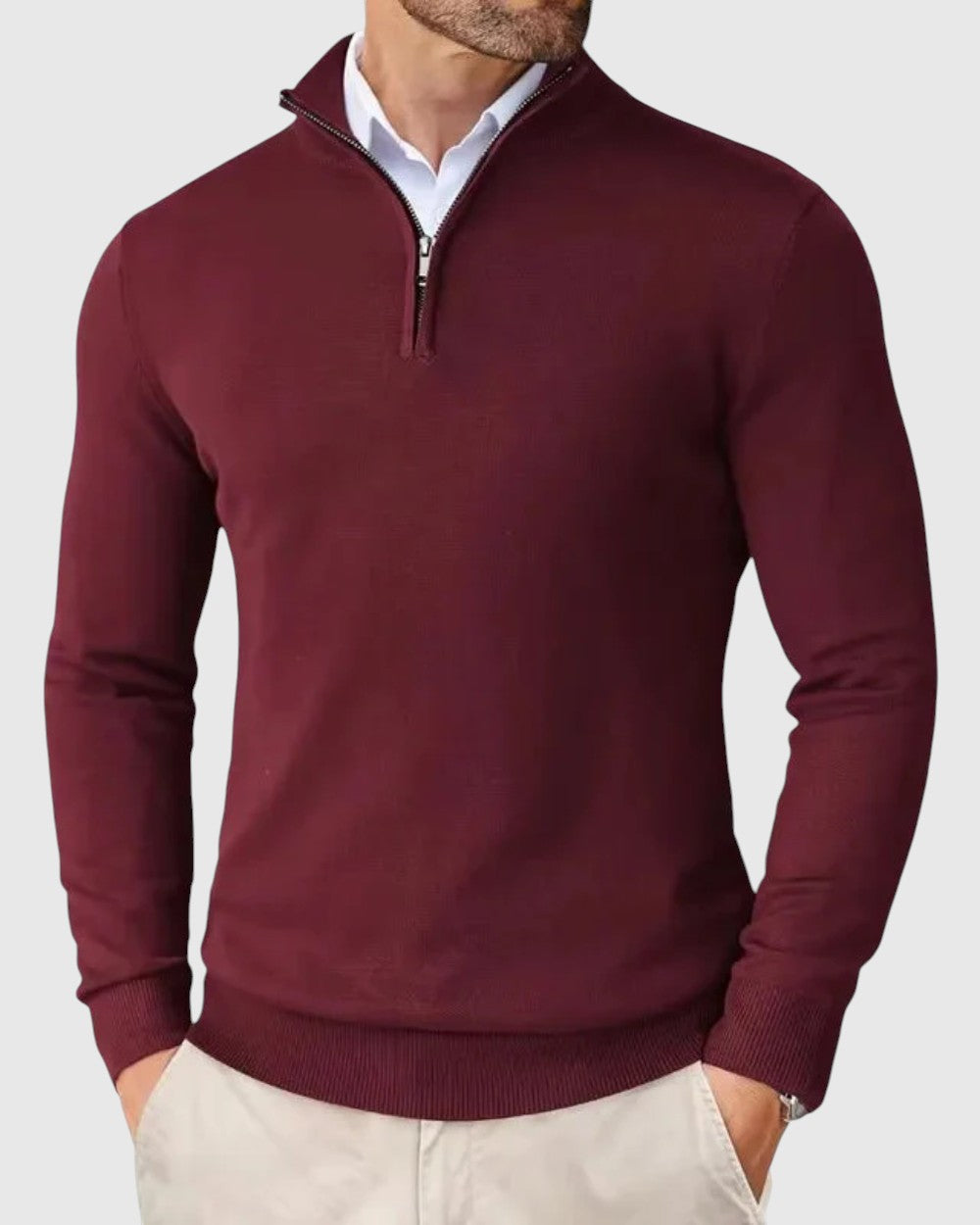Bohumil | Camisola s zipem Romeu