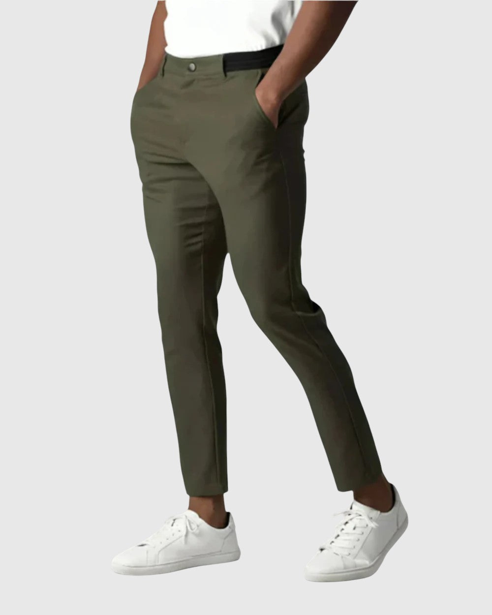 Romanek | Kalhoty Elio Stretch z bavlny