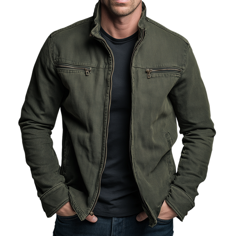 Viktor – Klasická casual bunda z bavlny pro nadčasový styl