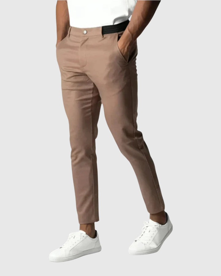 Romanek | Kalhoty Elio Stretch z bavlny