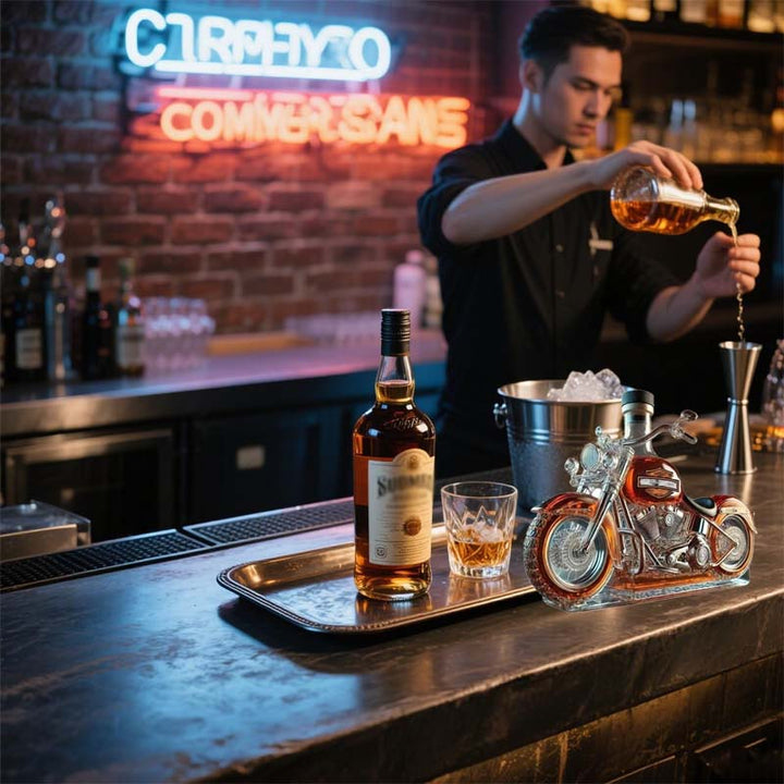Limitovaná edice - Harley Whisky lahev