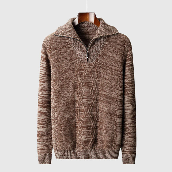 Perla- Camisola s zipem Taranto Merino Wool