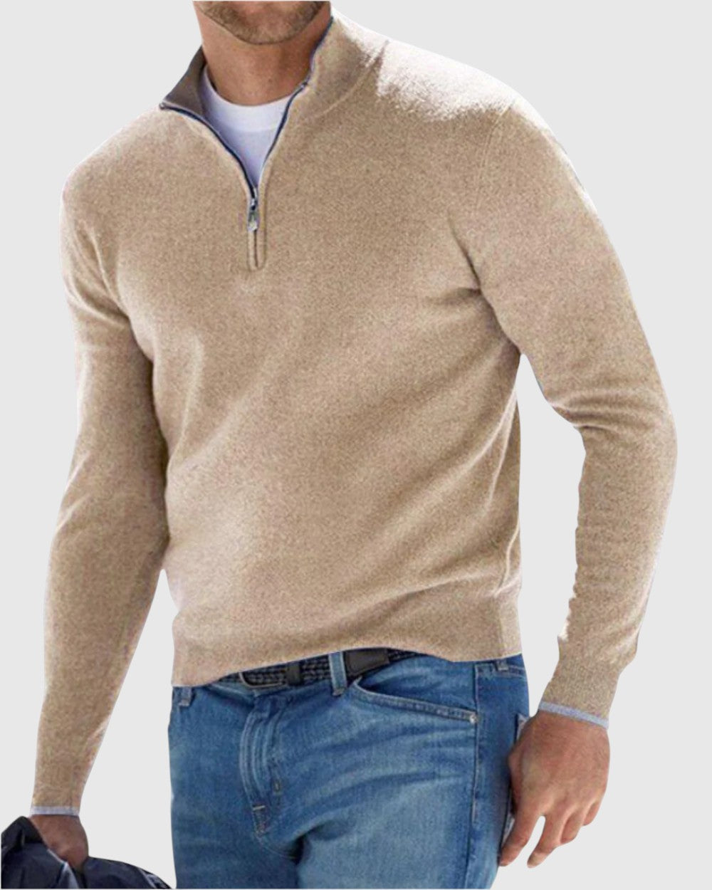 Lukášek | Elegantní svetr se zipem