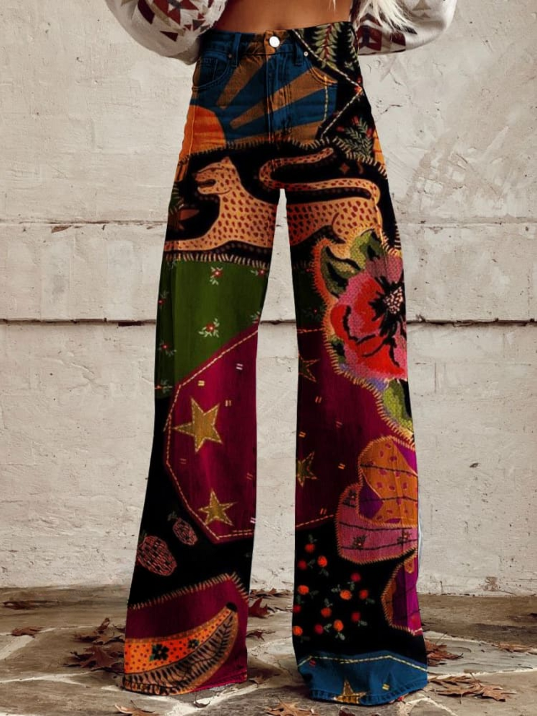 Lena - Boho chic kalhoty