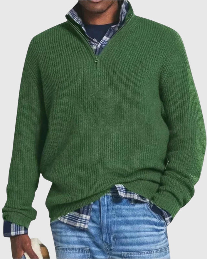 René | Svetr s zipem Diego
