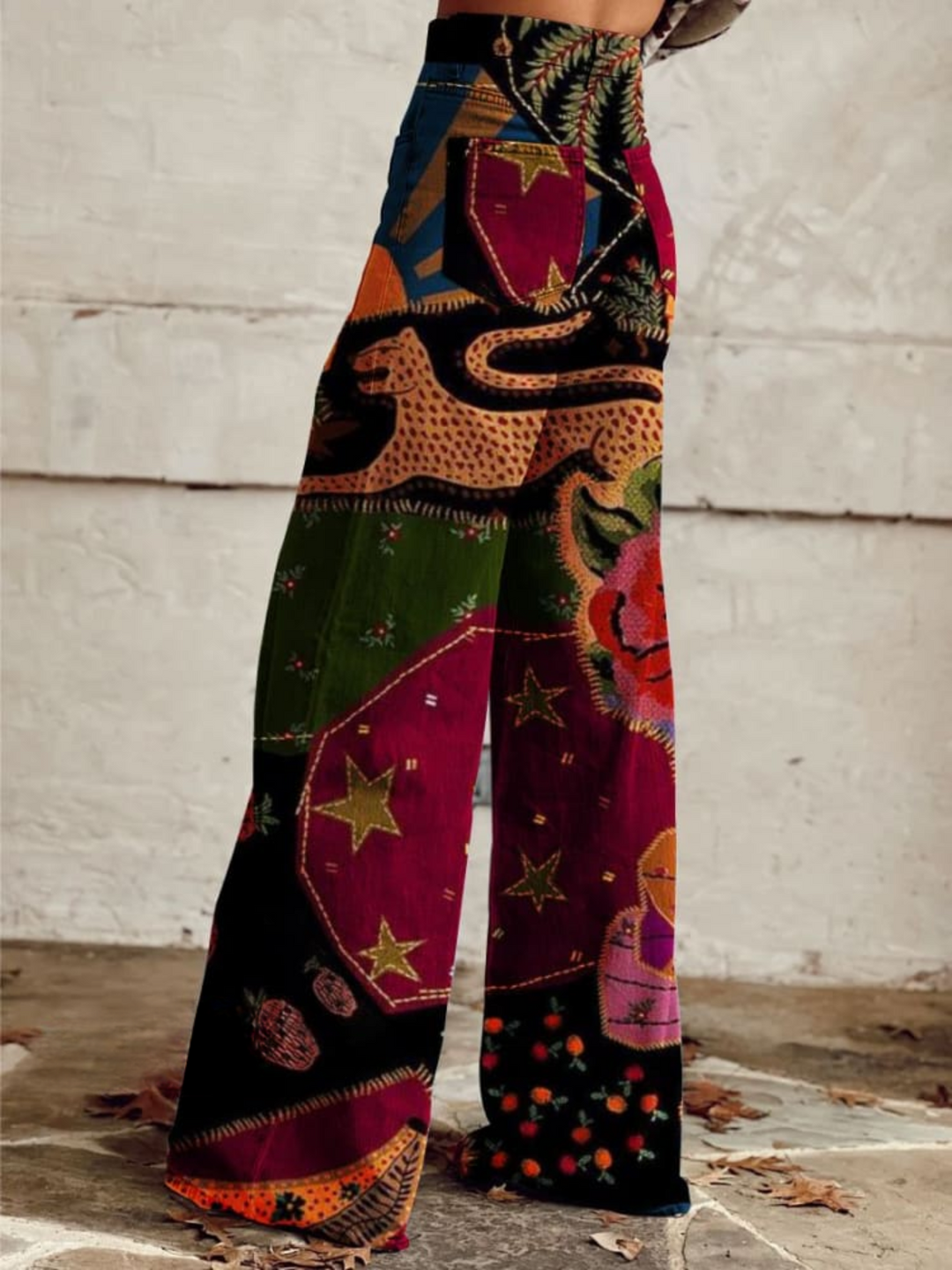 Lena - Boho chic kalhoty