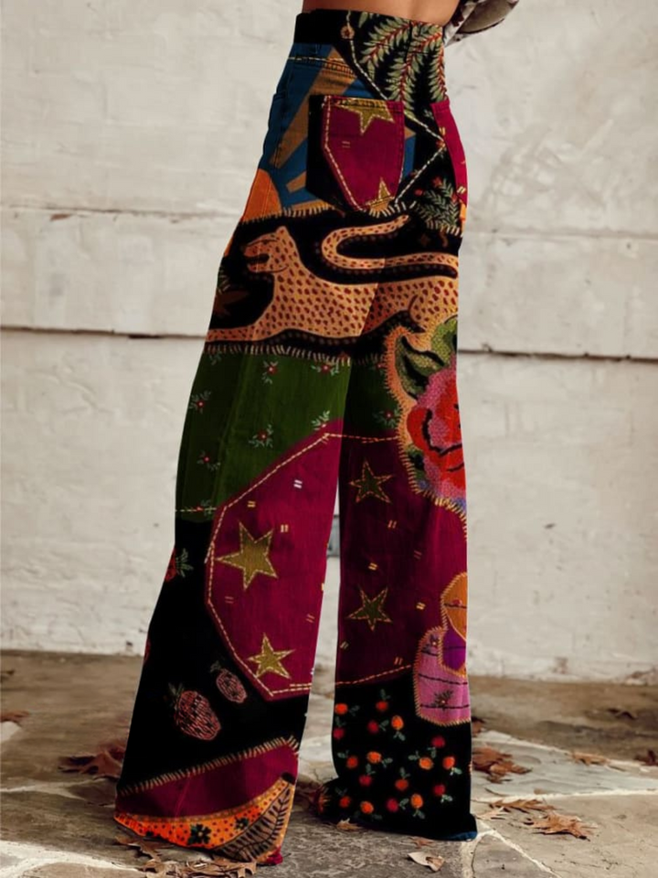 Lena - Boho chic kalhoty