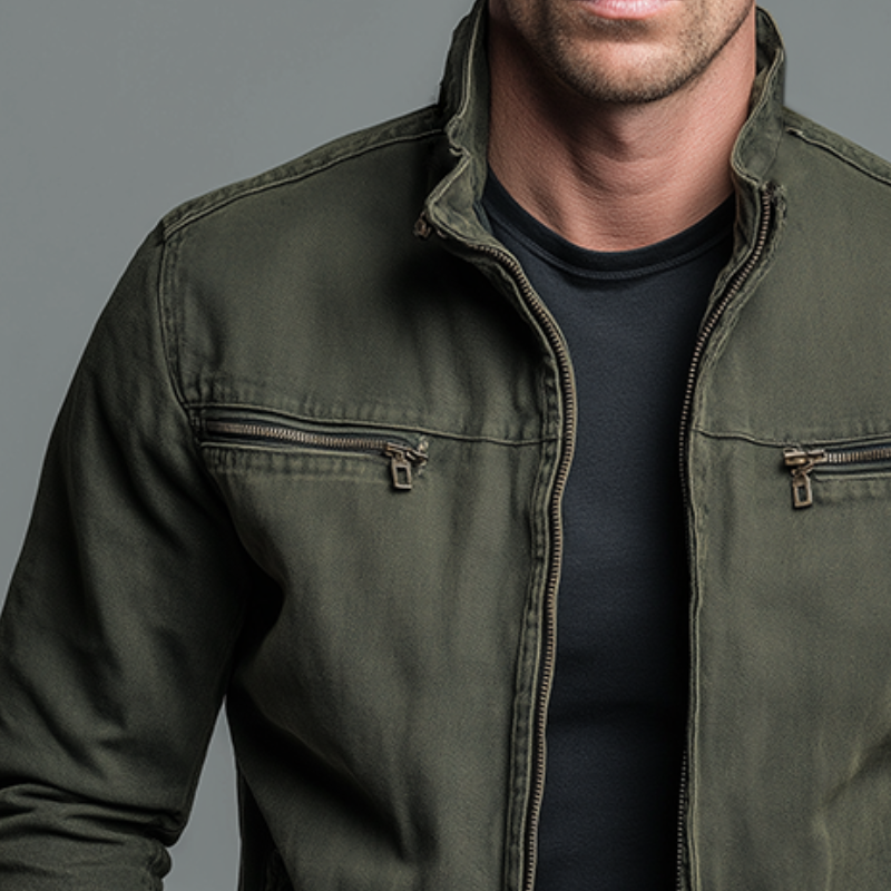 Viktor – Klasická casual bunda z bavlny pro nadčasový styl
