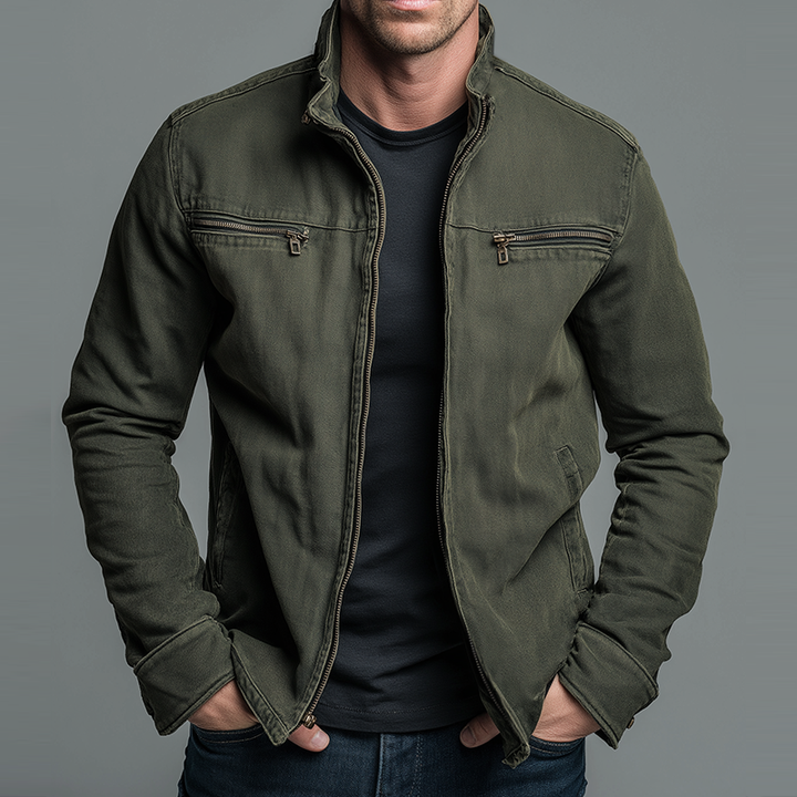 Viktor – Klasická casual bunda z bavlny pro nadčasový styl