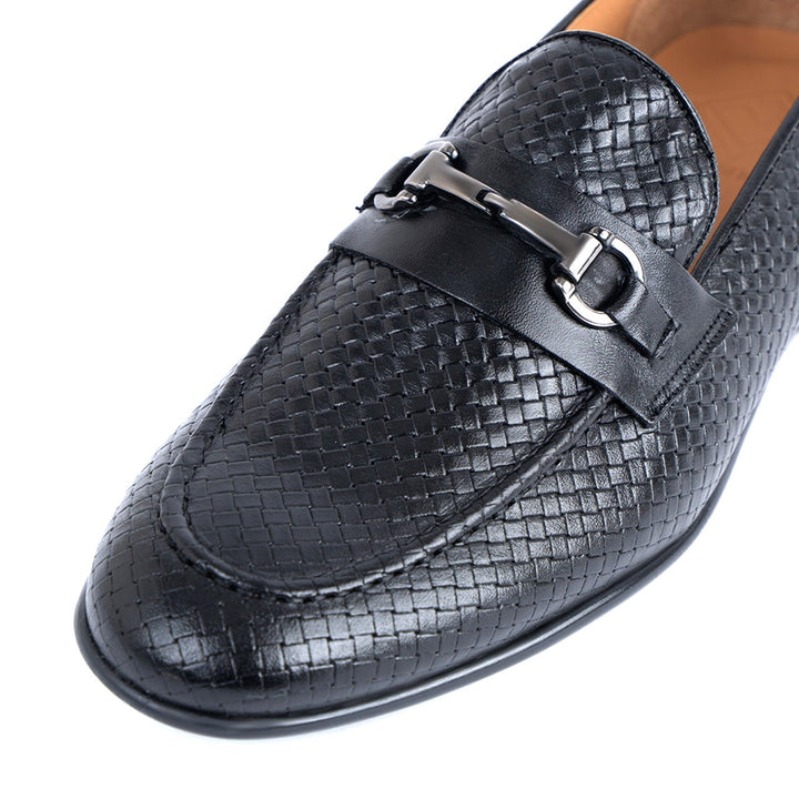 Mocasín Grove pro muže z pletené kůže