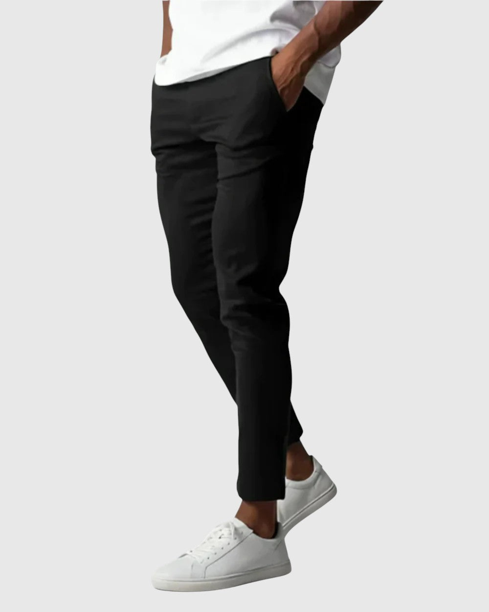 Romanek | Kalhoty Elio Stretch z bavlny