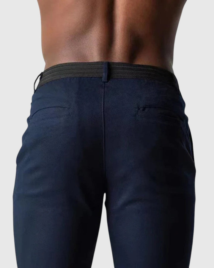 Romanek | Kalhoty Elio Stretch z bavlny
