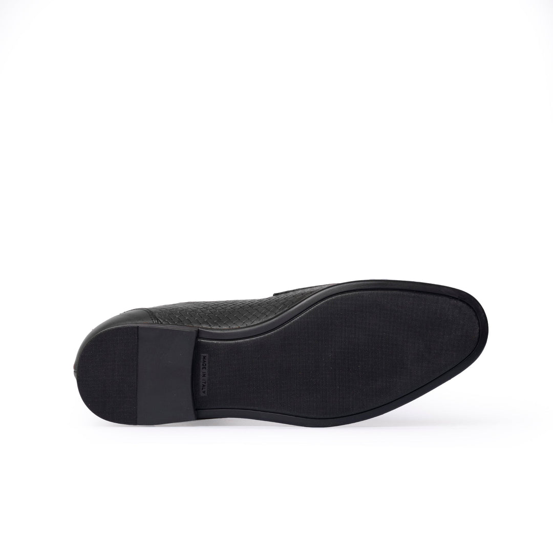Mocasín River pro muže z pletené kůže