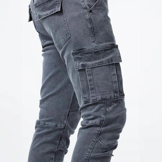 Lukáš – Moderní slim-fit cargo džíny pro každodenní styl