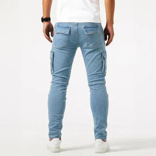 Lukáš – Moderní slim-fit cargo džíny pro každodenní styl