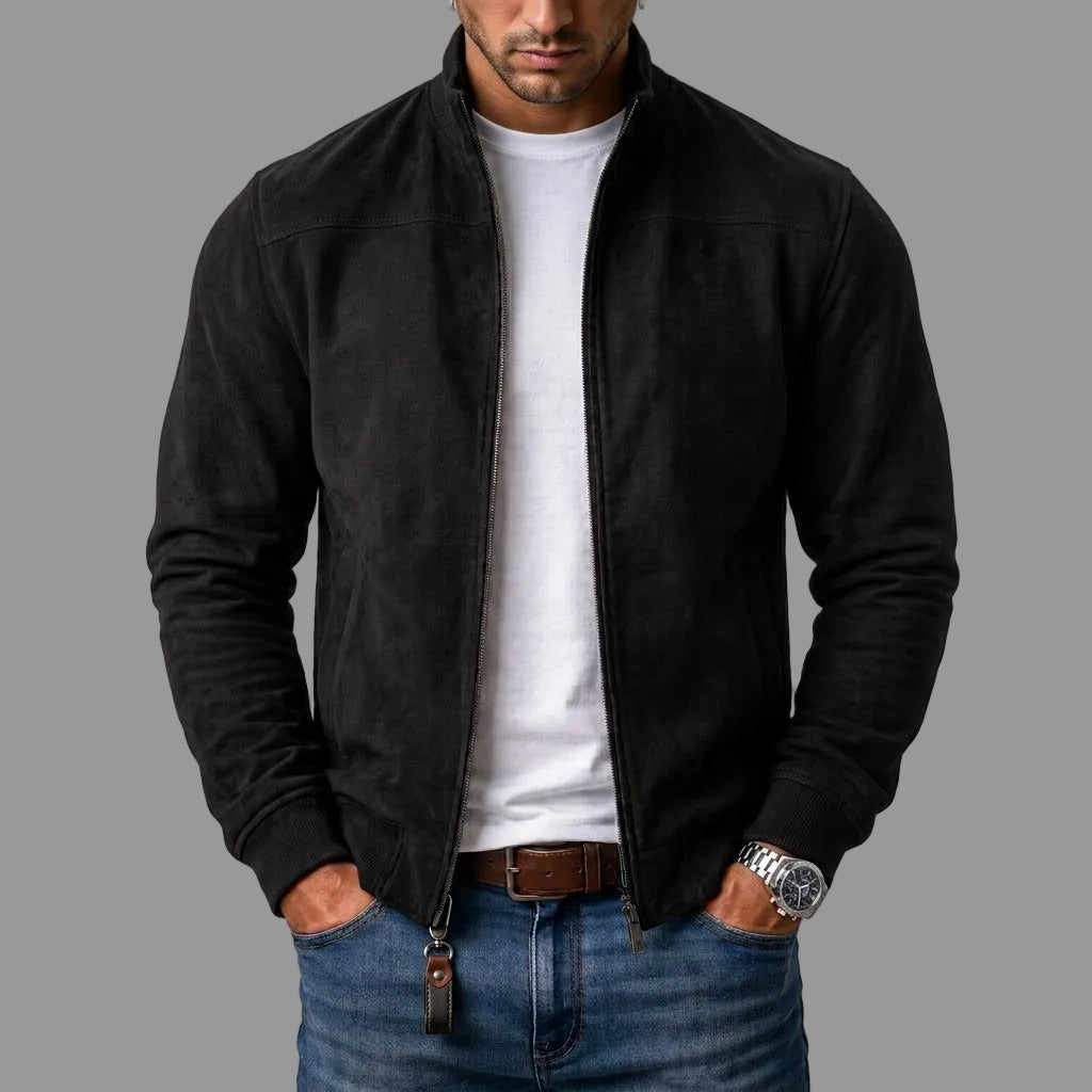 Varel | Giacca bomber in camoscio