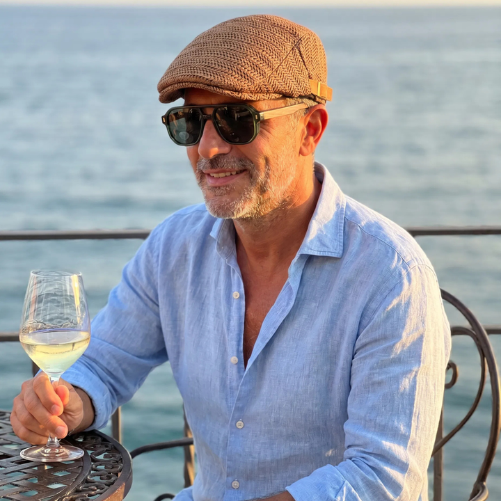 Vittorio — Sluneční Brýle z Acetátu a Dřeva