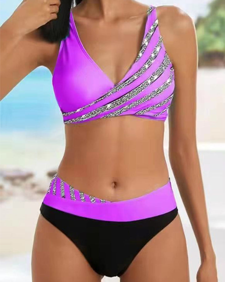 Candela™ | Bikiny s potiskem v teplých tónech