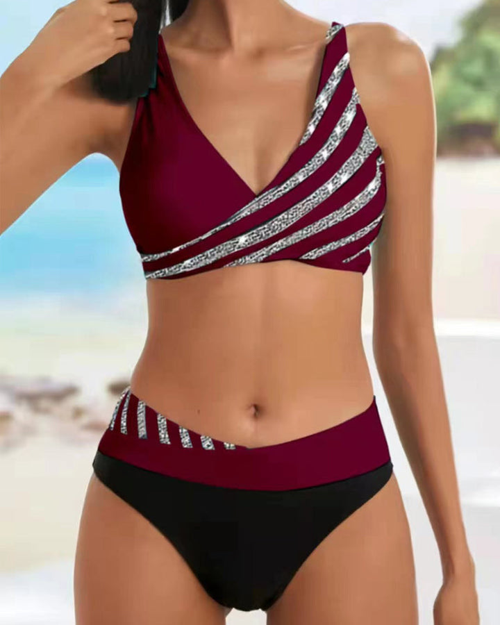 Candela™ | Bikiny s potiskem v teplých tónech