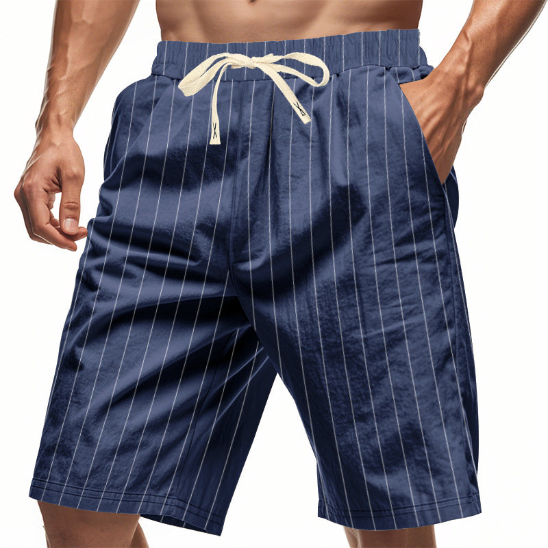 Samuel – Prodyšné pruhované kraťasy
