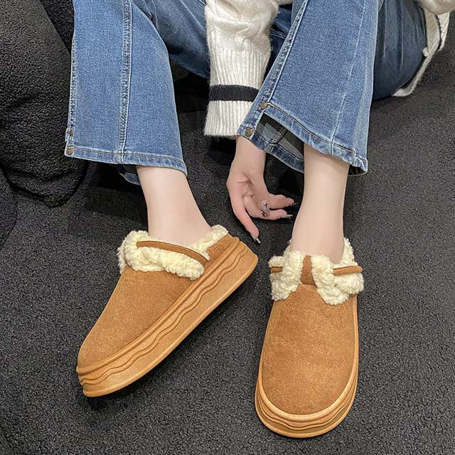 Teplé Platformové Boty