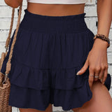 Jarmila - Casual boho šortky s volány