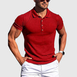 Jindřich - Elegantní pruhované polo tričko
