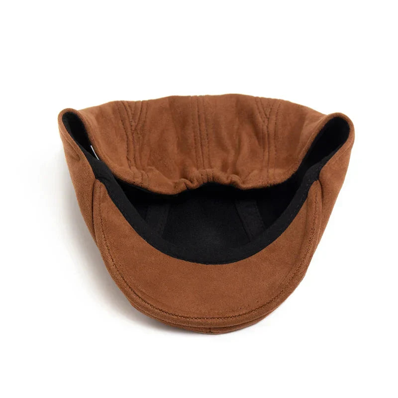 STEFAN | KLASICKÁ KŮŽE Z DIVOKÉ KŮŽE - BARET