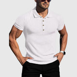 Jindřich - Elegantní pruhované polo tričko