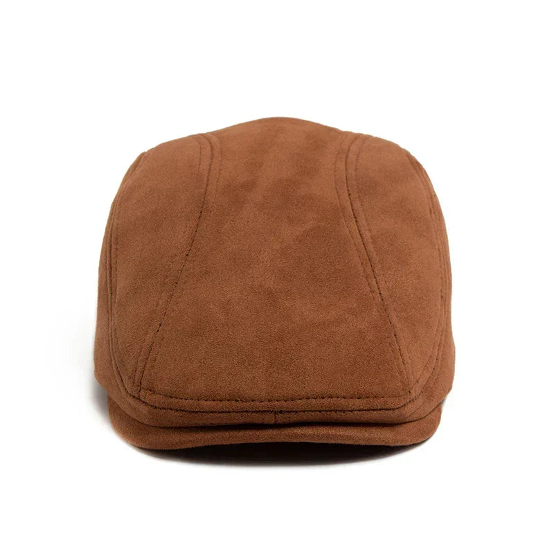 STEFAN | KLASICKÁ KŮŽE Z DIVOKÉ KŮŽE - BARET