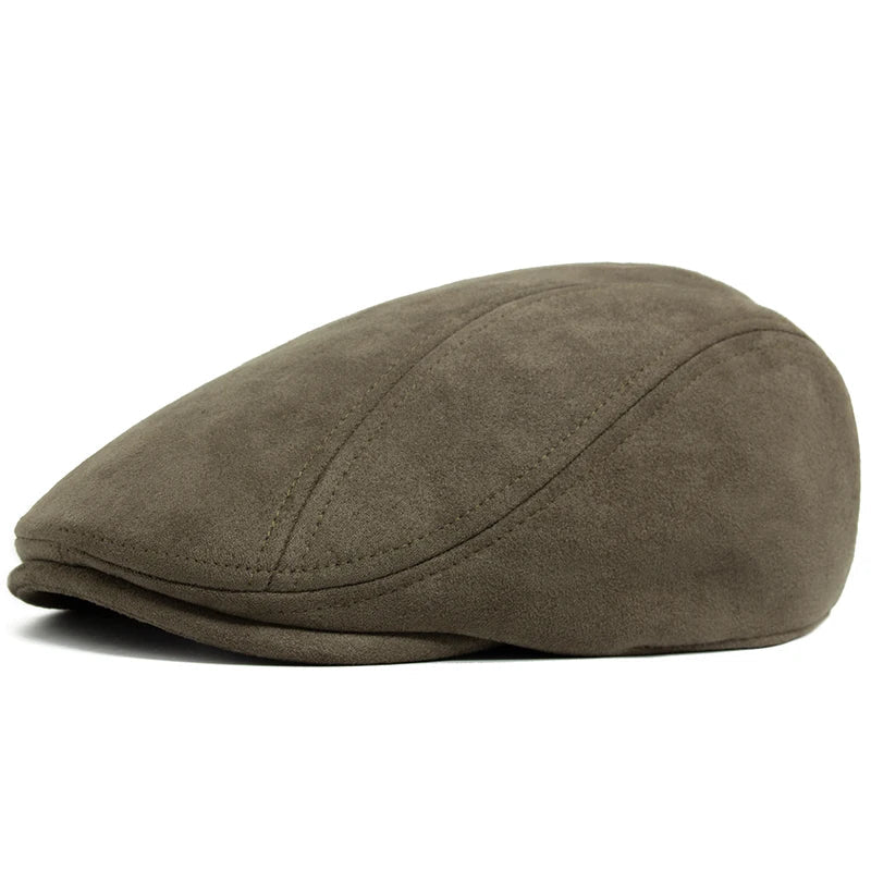 STEFAN | KLASICKÁ KŮŽE Z DIVOKÉ KŮŽE - BARET