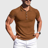 Jindřich - Elegantní pruhované polo tričko