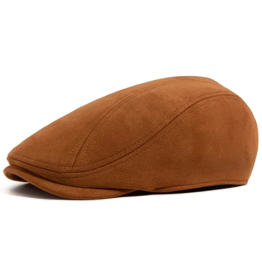 STEFAN | KLASICKÁ KŮŽE Z DIVOKÉ KŮŽE - BARET