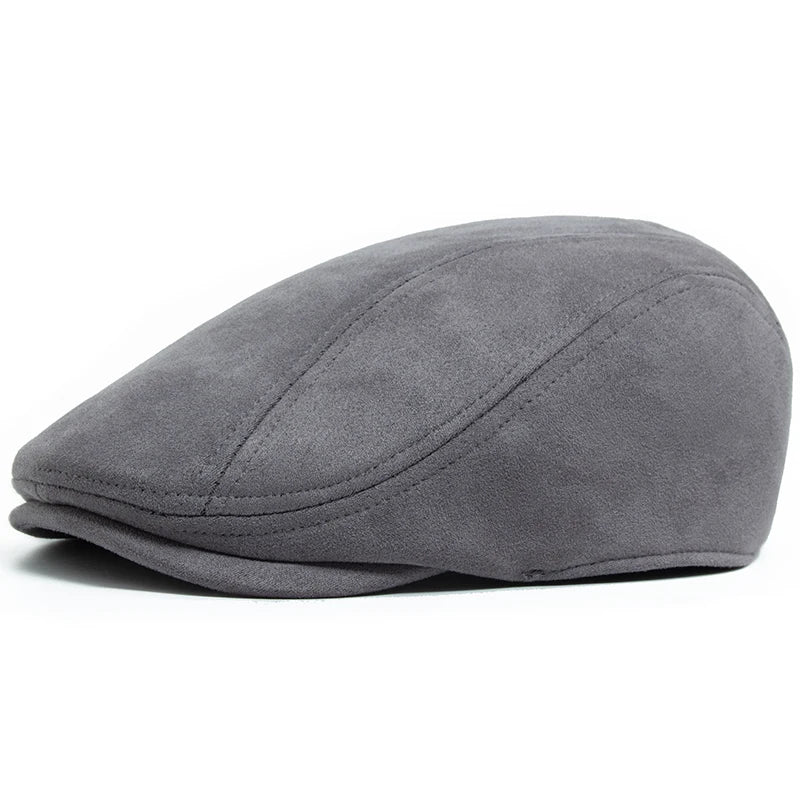 STEFAN | KLASICKÁ KŮŽE Z DIVOKÉ KŮŽE - BARET