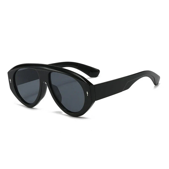 NAPOLI - Sluneční brýle typu Aviator z acetátu
